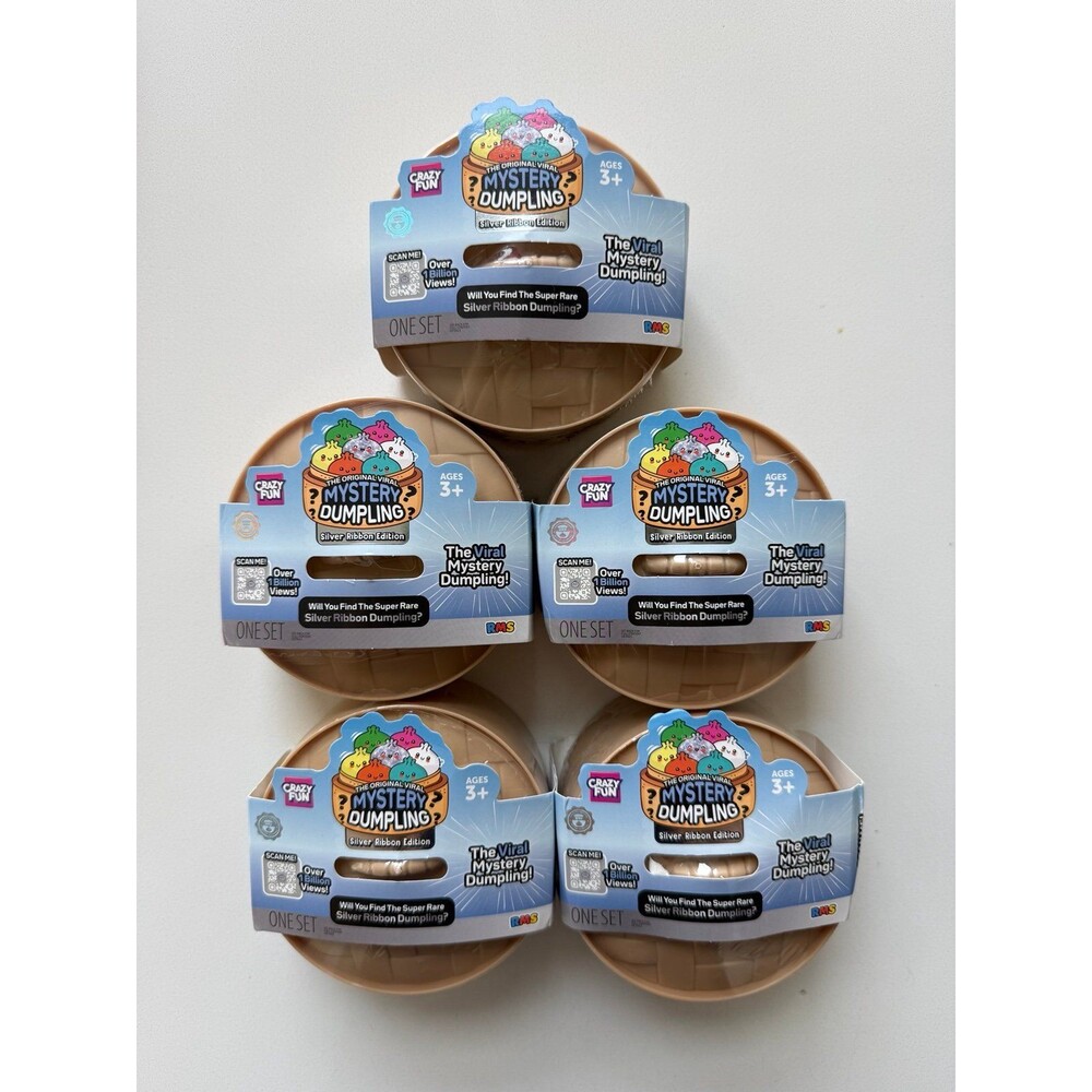 Lot of 5 RMS Mystery Dumpling Silver Ribbon Edition Sealed